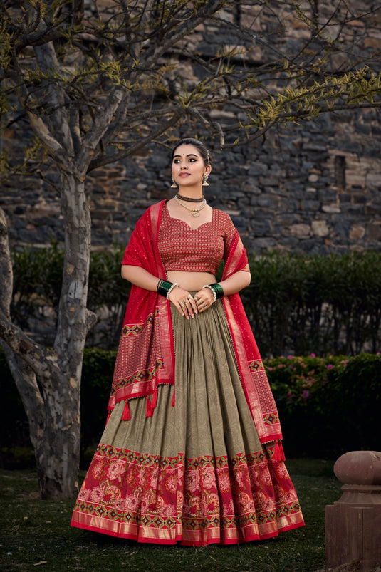 Pretty Lehenga Choli For Special Occasion With Printed Ghaghra Choli