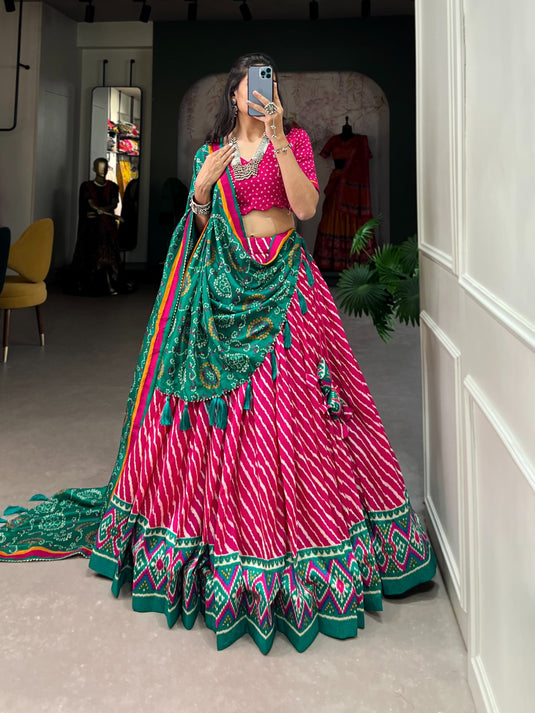 Indian Traditional Lehenga For Special Occasion Festival Chaniya Choli